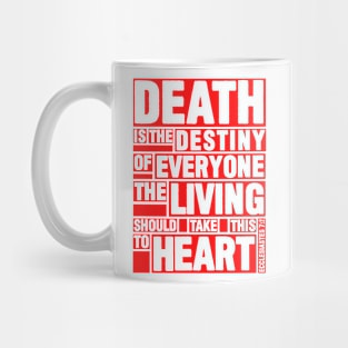 Ecclesiastes 7:2 Destiny Mug